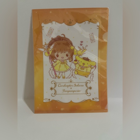 Cardcaptor Sakura x PomPomPurin Single Pocket Size A5 Folder - Picture 1 of 4